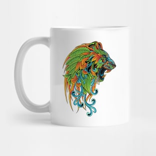 Lion Ornate Mug